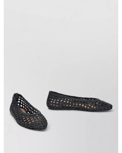 Manebí Multicolor Woven Leather Ballerina Shoes