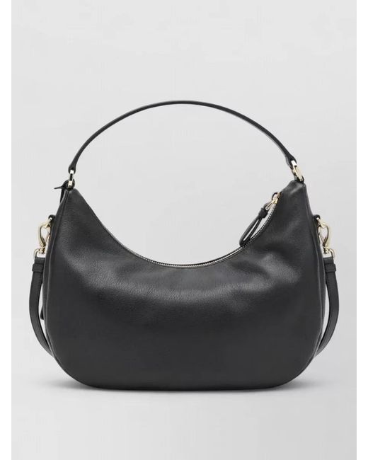 Prada Black Shoulder Bag Adjustable Strap Tone Hardware