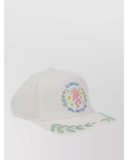 Casablanca Gray Cotton Baseball Cap