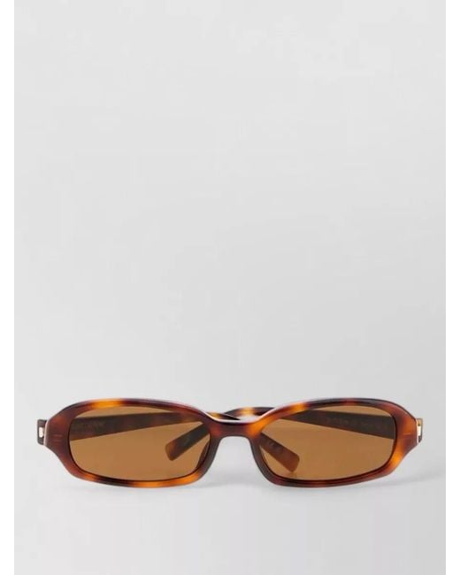 Saint Laurent Multicolor Printed Acetate Sunglasses