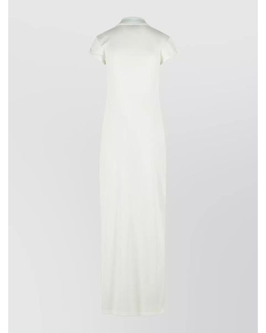 Courreges White Polo Maxi Dress