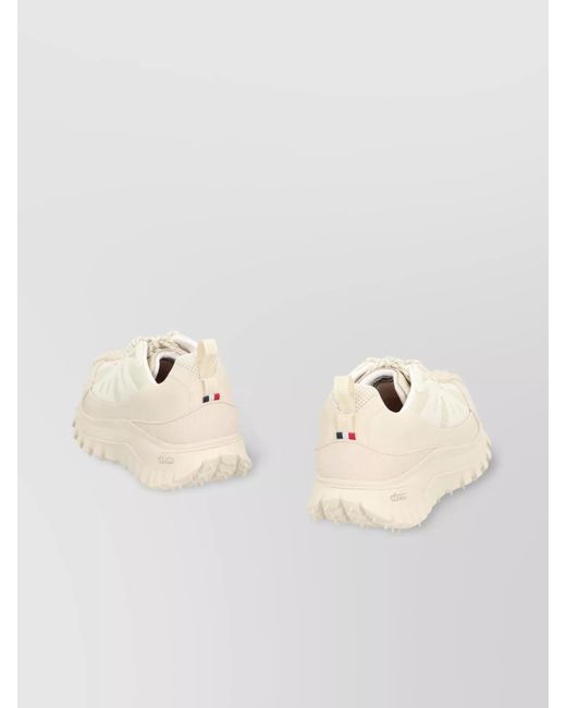 Moncler Natural Low-Top Sneakers