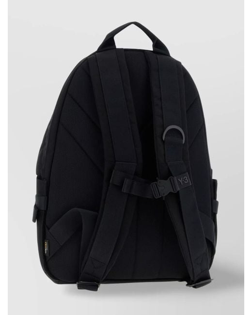 Y-3 Black Backpacks