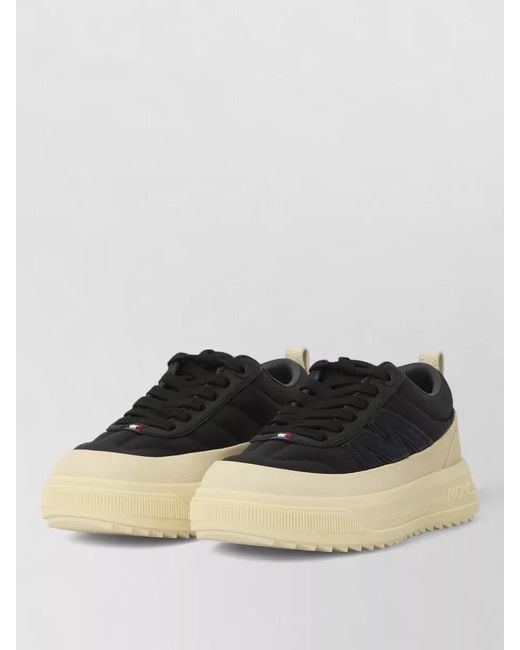 Moncler Black Altive Low-Top Sneakers