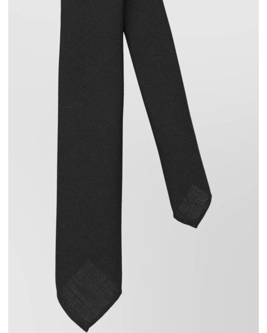 Lardini White Tie Standard Width Pointed Tip Wool Mohair for men