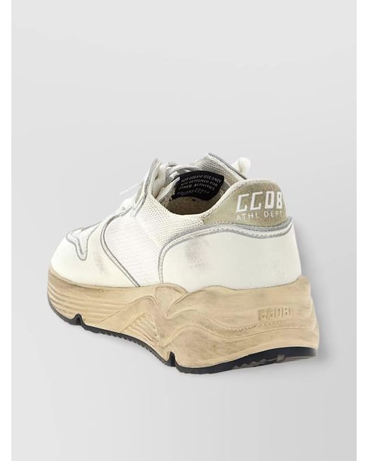 Golden Goose Deluxe Brand Natural Leather Low-Top Sneakers