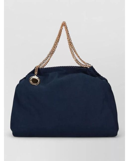 Stella McCartney Blue Falabella Clutch Bag
