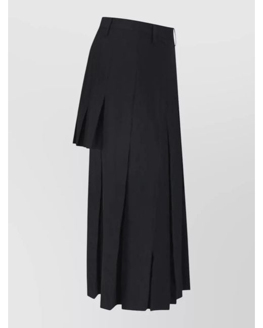 MM6 by Maison Margiela Black Tailored Trousers