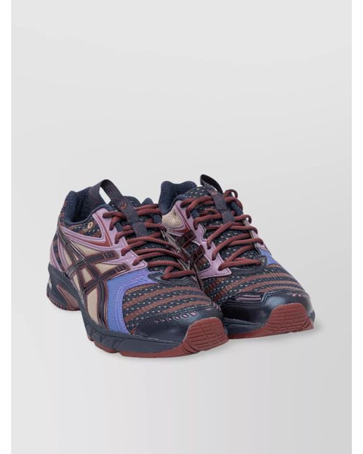 Asics Blue Collar Padded Mesh Panels Rubber Sole for men