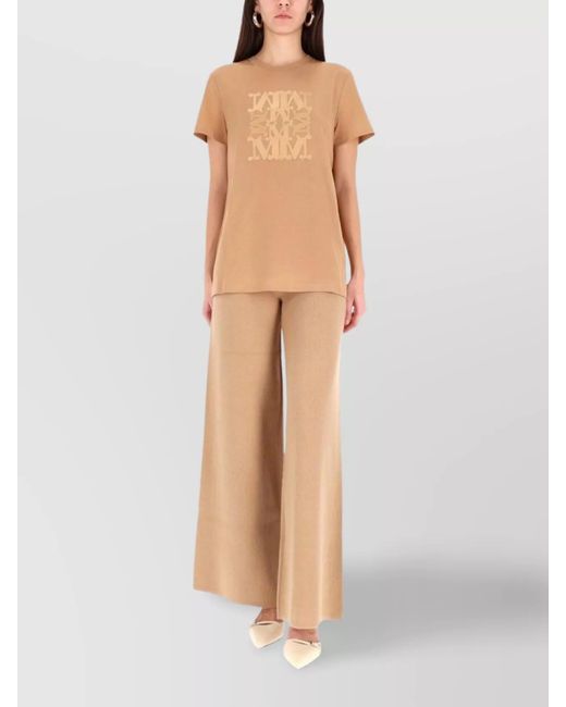 Max Mara Natural Cotton Regular-Fit T-Shirt