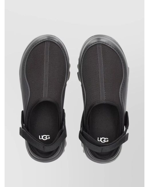 Ugg Black Peakmod Moulded Clogs Sandals for men