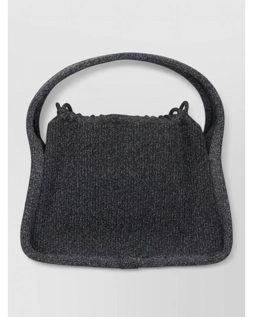 Alexander Wang Black Scrunchie Shoulder Bag