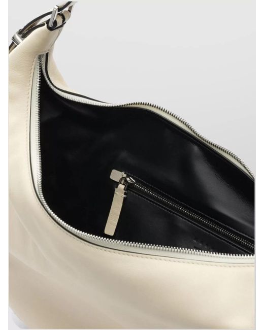 Marni Natural Dot Small Leather Shoulder Bag