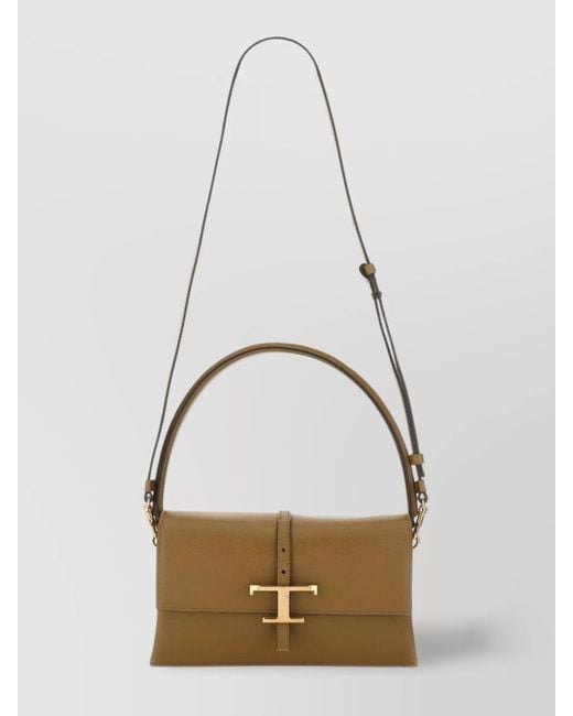 Tod's Multicolor T Timeless Leather Shoulder Bag