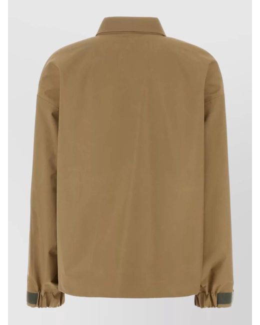 Miu Miu Natural Technical Fitted Jacket