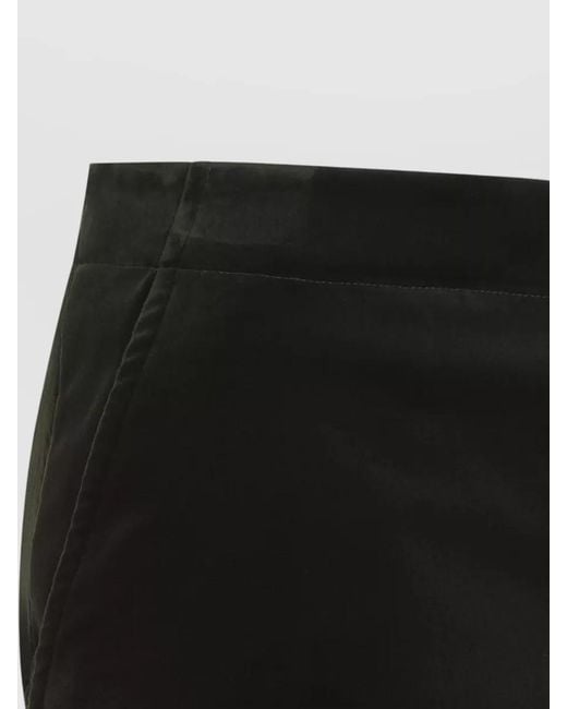 Jil Sander Black High Waist Tailored Skirt Pant Style