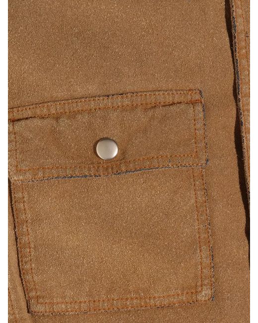 MM6 by Maison Margiela Natural Cotton Trucker Jacket for men