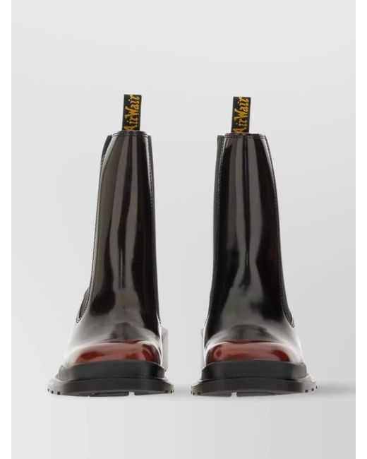 Dr. Martens Black Leather Chelsea Boots