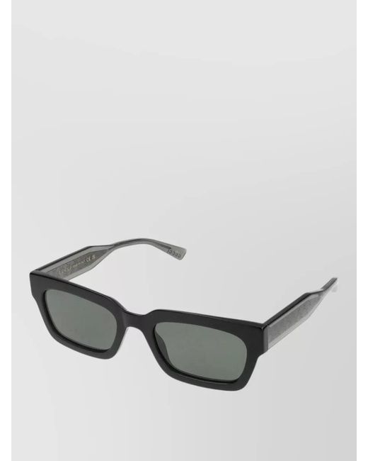 Gucci Gray Sunglasses Gg2069S 001 Rectangular Acetate for men