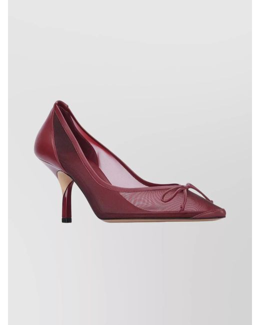 Jacquemus Purple Polyamide Pumps
