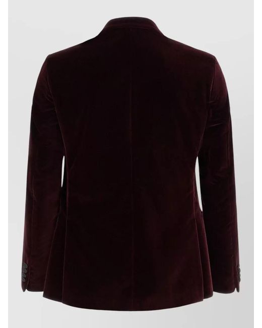 Pal Zileri Black Velvet Blazer Shawl Lapel Buttoned Cuffs for men