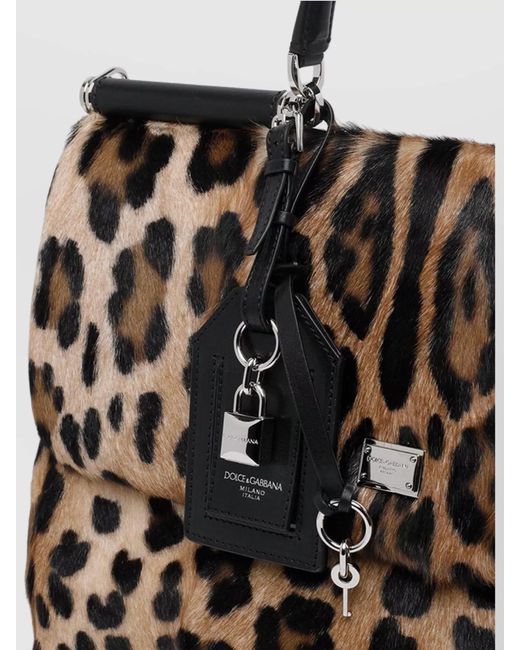 Dolce & Gabbana Multicolor My Sicily Leather Shoulder Bag