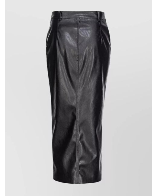 Pinko Black Straight Skirt