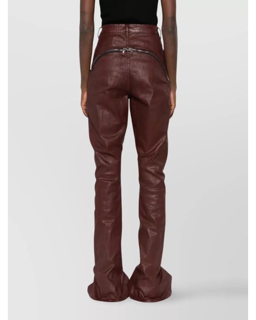 Rick Owens Denim Flared Trousers