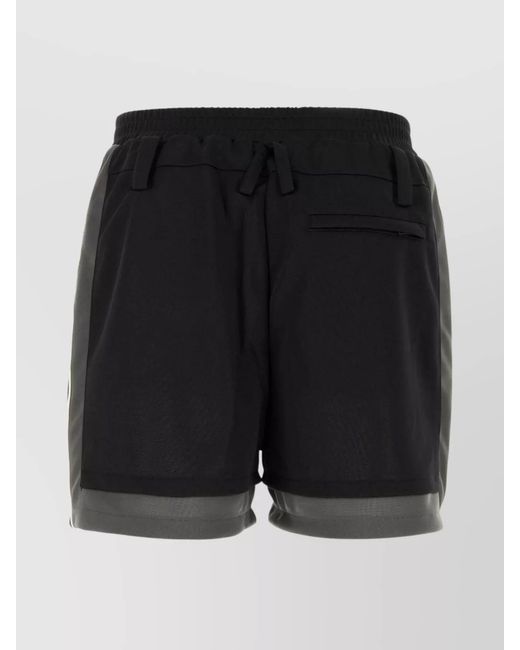 Ambush Black Tailored Bermuda Shorts for men