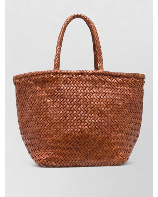 Dragon Diffusion Brown Shopper Beach Bag