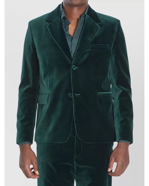 Gucci Green Velvet Jacket for men