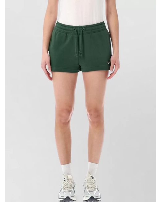Nike Green Fleece Short Shorts