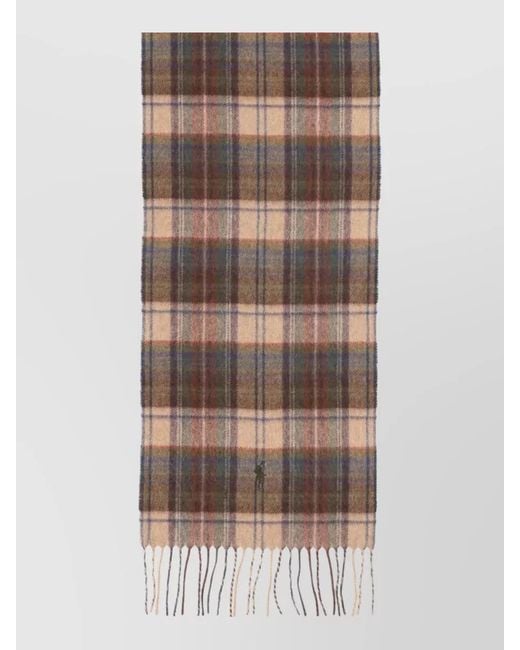 Polo Ralph Lauren Multicolor Fringed Scarf for men