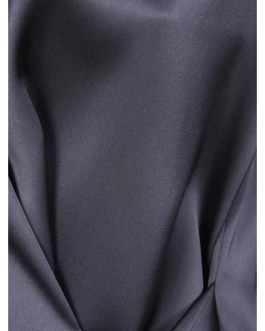 DR. HOPE Blue Blouse With Bow