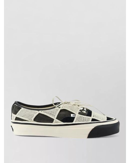 Vans Metallic Shell Knit Lace-Up Sneakers