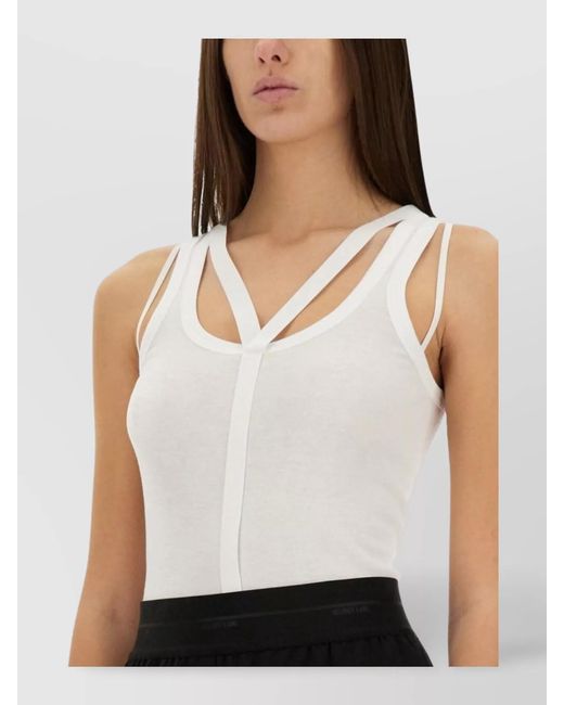 Helmut Lang Black Slim-Fit Tank Top