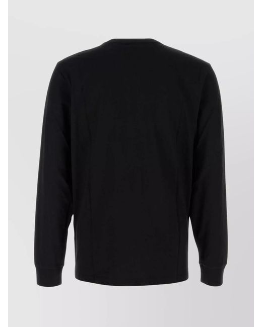 Carhartt Blue Cotton Long-Sleeve T-Shirt for men