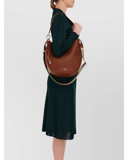 Ferragamo White Medium Leather Hobo Bag