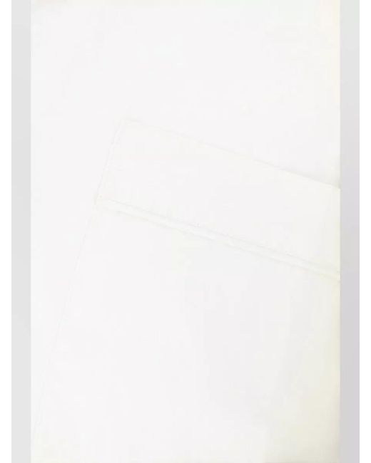 Entire studios White Cotton Short-Sleeve Shirt for men