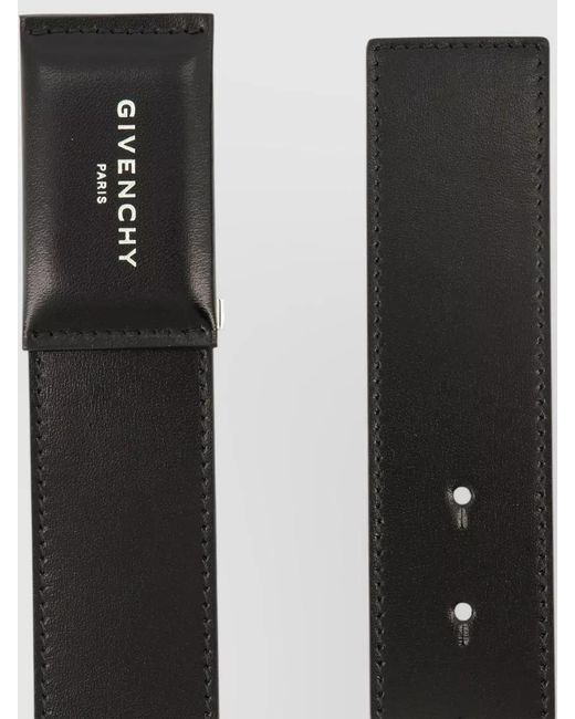 Givenchy White Calf Leather Antigona Belt for men