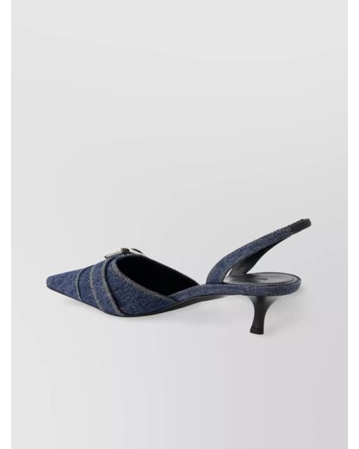 Givenchy Blue Denim Pumps