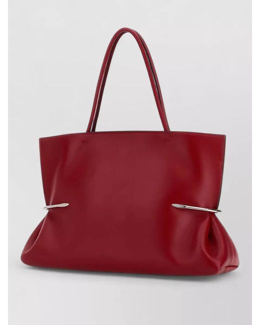 Givenchy Red Na Lamb Leather Shoulder Bag