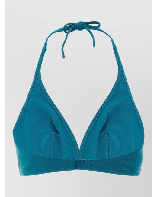 Eres Blue Gang Duni Halterneck Triangle Bikini Top