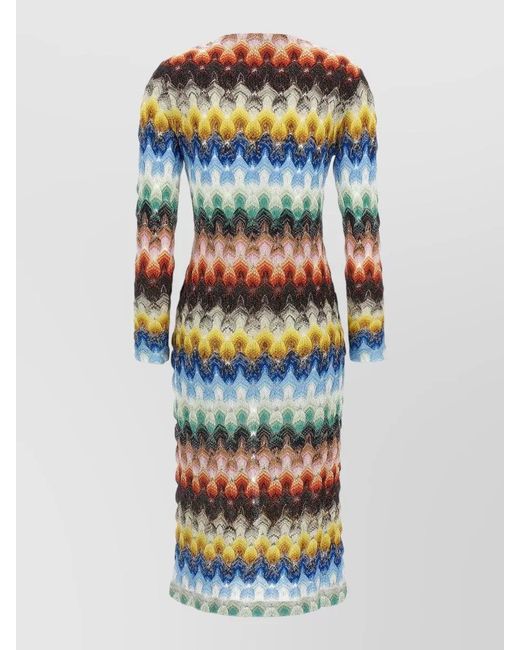Missoni Blue Lam Lace Cardigan