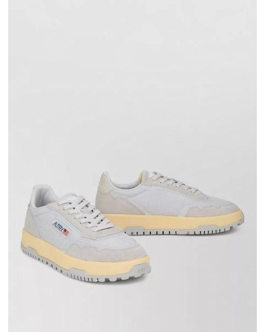 Autry Multicolor Sneakers Everyday Pace Lace Up Design