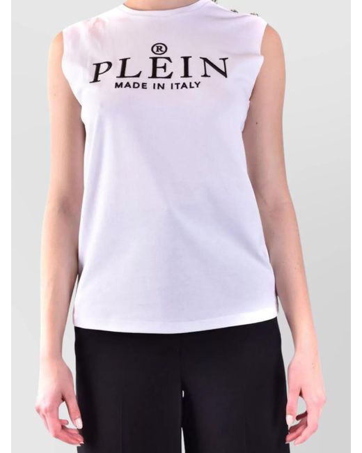 Philipp Plein White T-Shirt