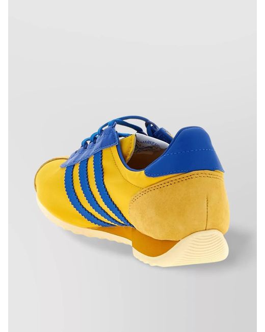 Adidas Originals Blue Textile Low-Top Sneakers for men