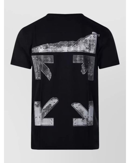 Off-White c/o Virgil Abloh Black Slim-Fit Cotton T-Shirt for men