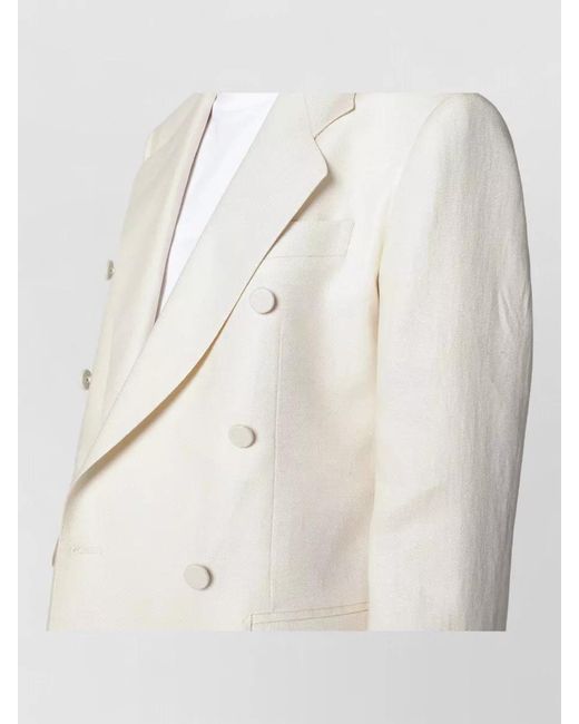 Tagliatore Natural Tailored Jacket Notch Lapels Flap Pockets