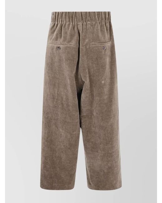 Uma Wang Multicolor Poetic Wide-Leg Trousers